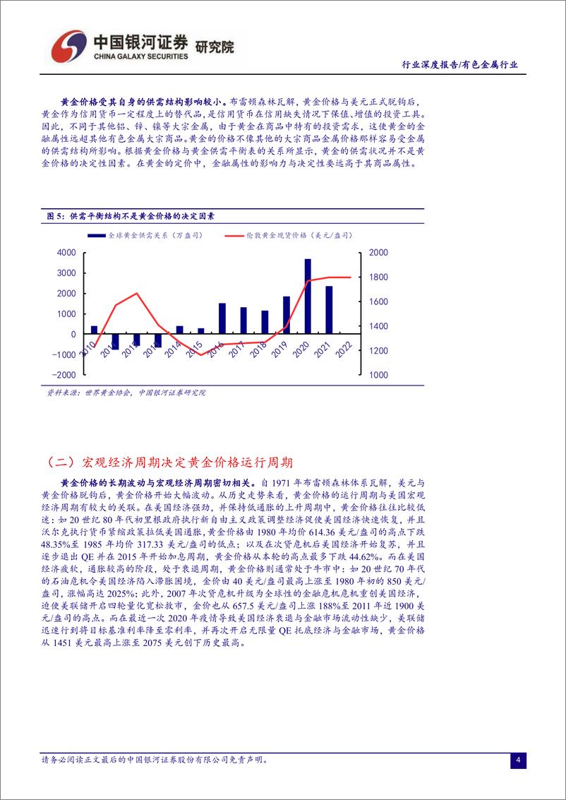 《中国银河：有色金属行业行业深度报告-战略性投资机会来临-黄金进入新一轮牛市》 - 第5页预览图
