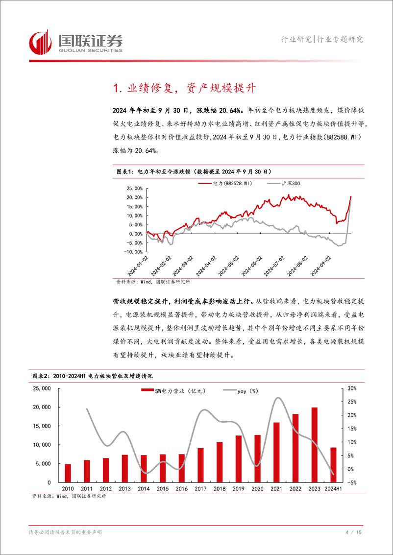 《电力行业专题研究：电力资产重估，成长与红利兼备-241007-国联证券-16页》 - 第5页预览图