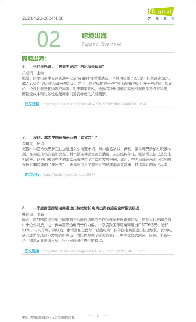 《2024年第18周-食品饮料行业周度市场观察-11页》 - 第3页预览图