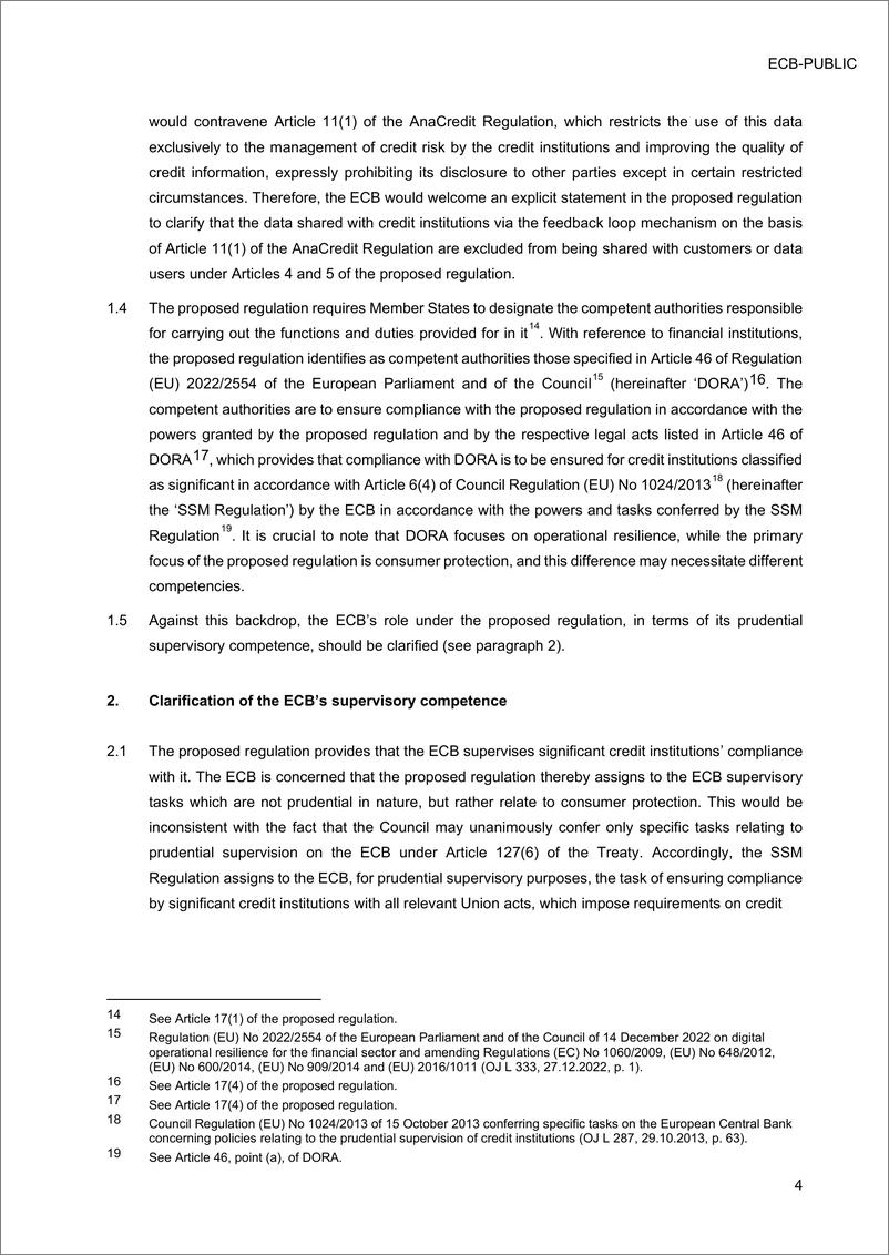 《欧洲央行-关于金融数据访问框架监管和修订的提案（英）-2024.8-9页》 - 第3页预览图