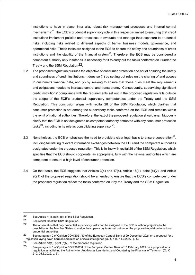 《欧洲央行-关于金融数据访问框架监管和修订的提案（英）-2024.8-9页》 - 第4页预览图