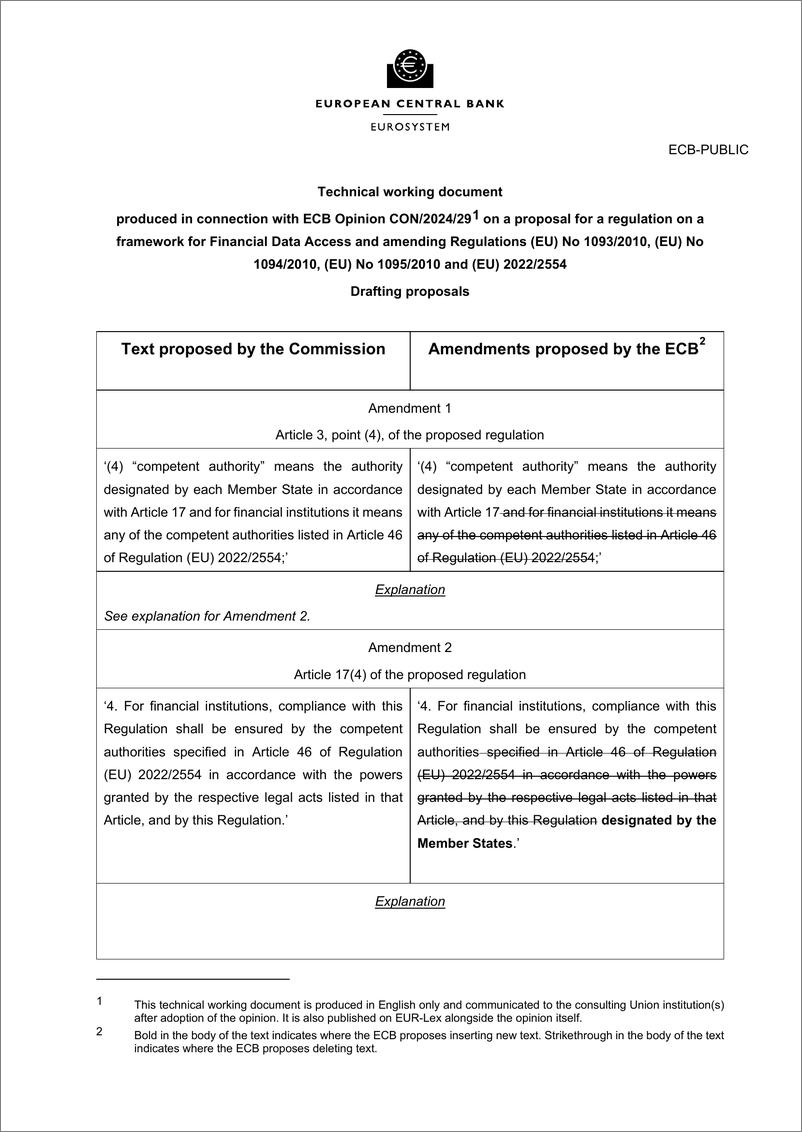 《欧洲央行-关于金融数据访问框架监管和修订的提案（英）-2024.8-9页》 - 第7页预览图