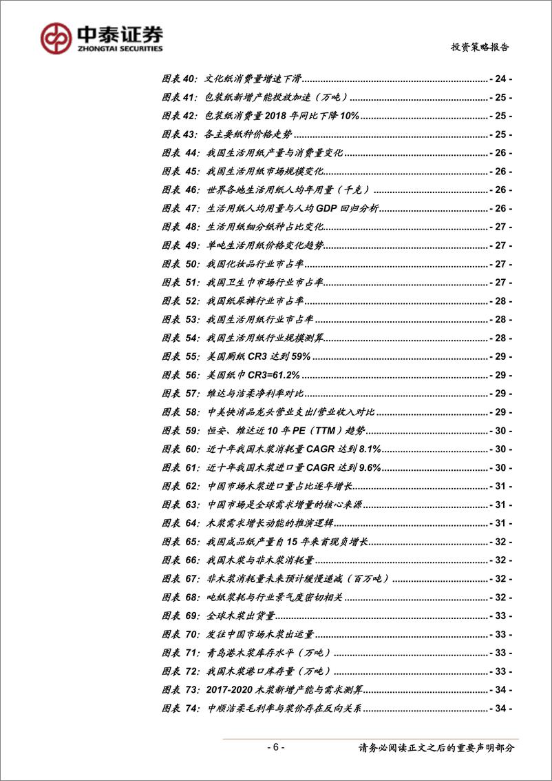 《2019年轻工行业中期投资策略：拥抱核心资产，精选白马龙头-20190606-中泰证券-63页》 - 第7页预览图
