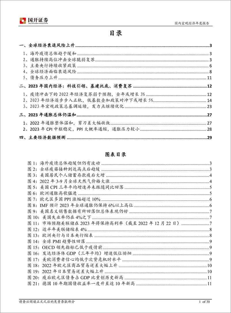 《2023年国内宏观经济展望：投资托底内需复苏，经济步入正轨可期-20221223-国开证券-31页》 - 第3页预览图