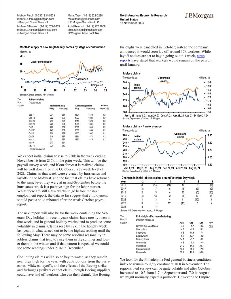 《JPMorgan Econ  FI-United States-111622865》 - 第4页预览图