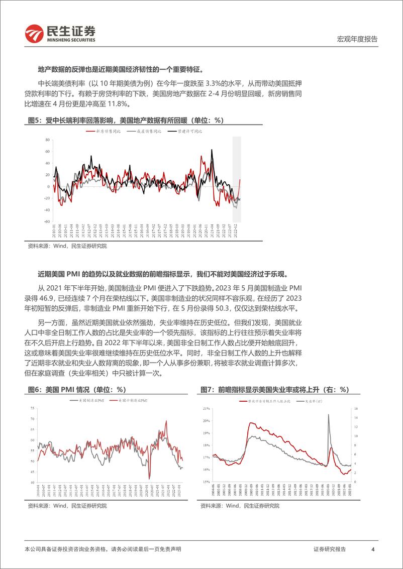 《2023下半海外宏观经济及资产展望：美国衰退并非“海市蜃楼”-20230613-民生证券-15页》 - 第5页预览图