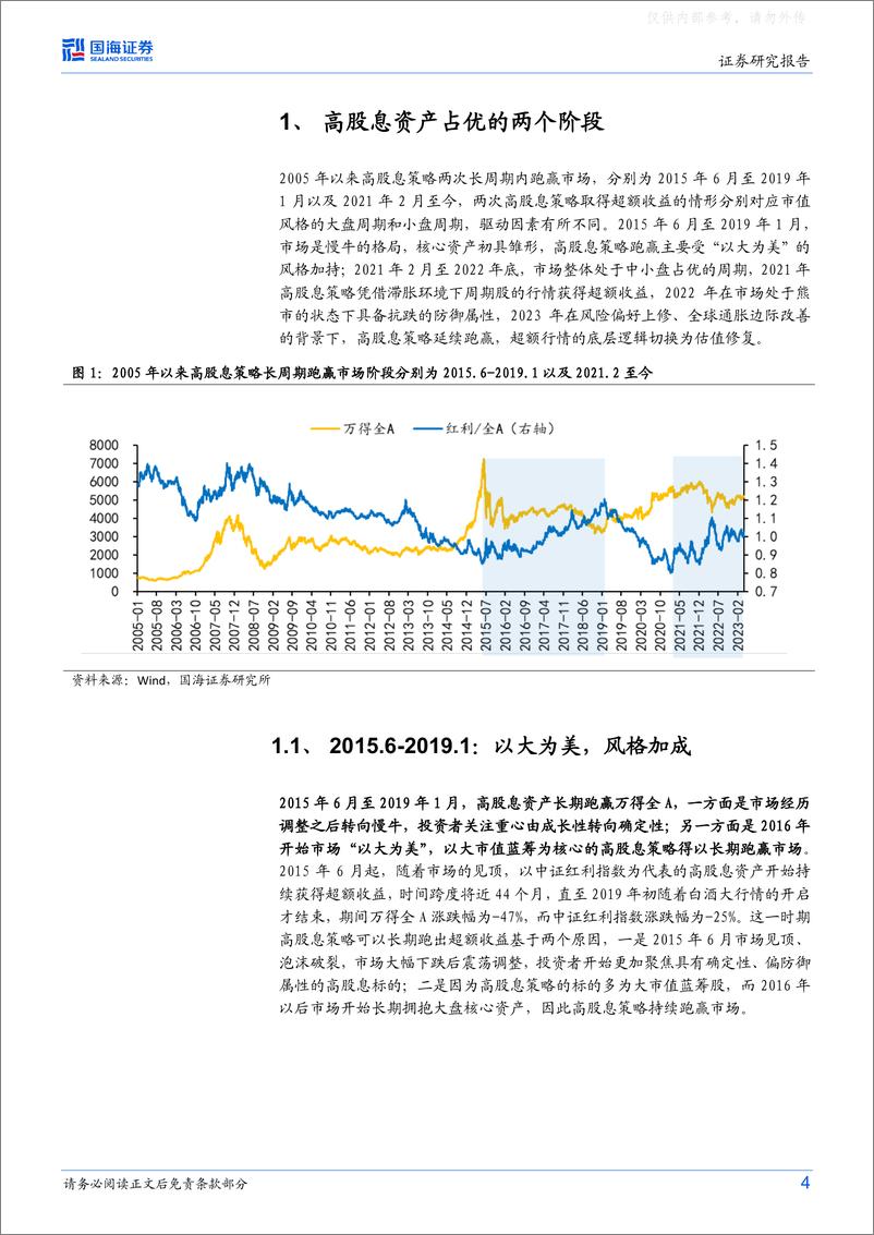 《国海证券-策略专题研究报告：高股息标的如何选择-230424》 - 第4页预览图