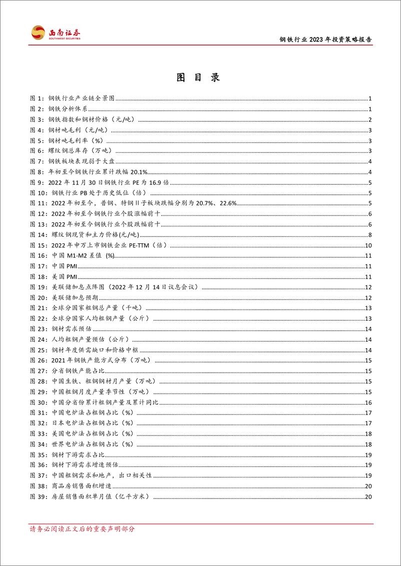 《钢铁行业2023年投资策略报告：以转型升级为准绳，把握高端特钢投资机会-20221211-西南证券-34页》 - 第4页预览图