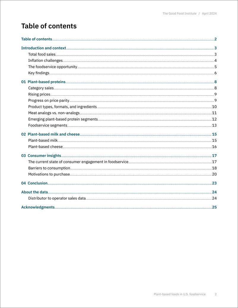 《GFI_2019-2023美国食品业中的植物性食品报告_英文版_》 - 第2页预览图