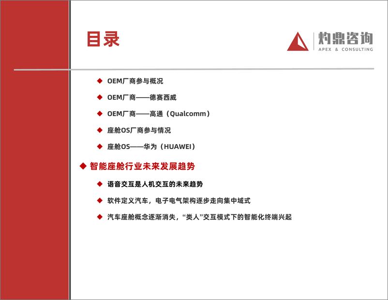 《灼鼎咨询-汽车行业知识报告系列：智能座舱-2022.08-40页》 - 第3页预览图