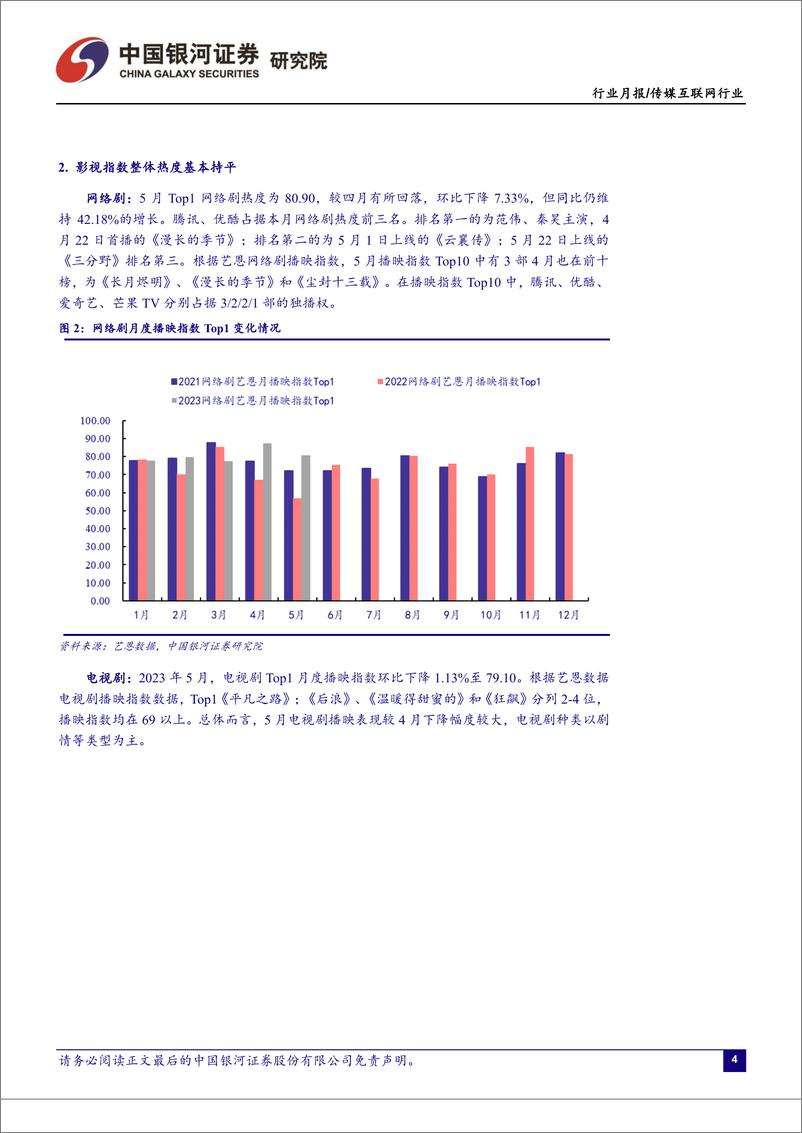 《传媒互联网行业五月行业动态报告：游戏行业规模持续增长，关注新游上线表现-20230608-银河证券-16页》 - 第6页预览图