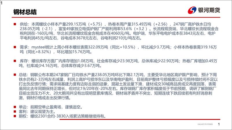 《钢材：需求有所转弱，钢价短期偏弱运行-20221021-银河期货-26页》 - 第3页预览图