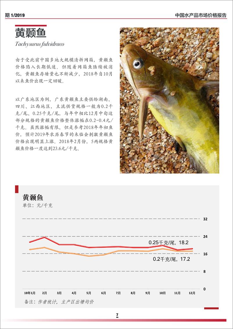 《联合国粮农组织-2019年第一期中国水产品市场价格报告-2019.4-24页》 - 第8页预览图