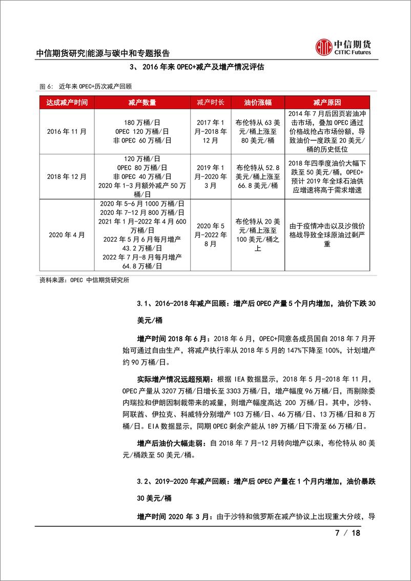 《能源与碳中和专题报告：拜登中东之行结束，对后市油价有何指引？-20220716-中信期货-18》 - 第8页预览图