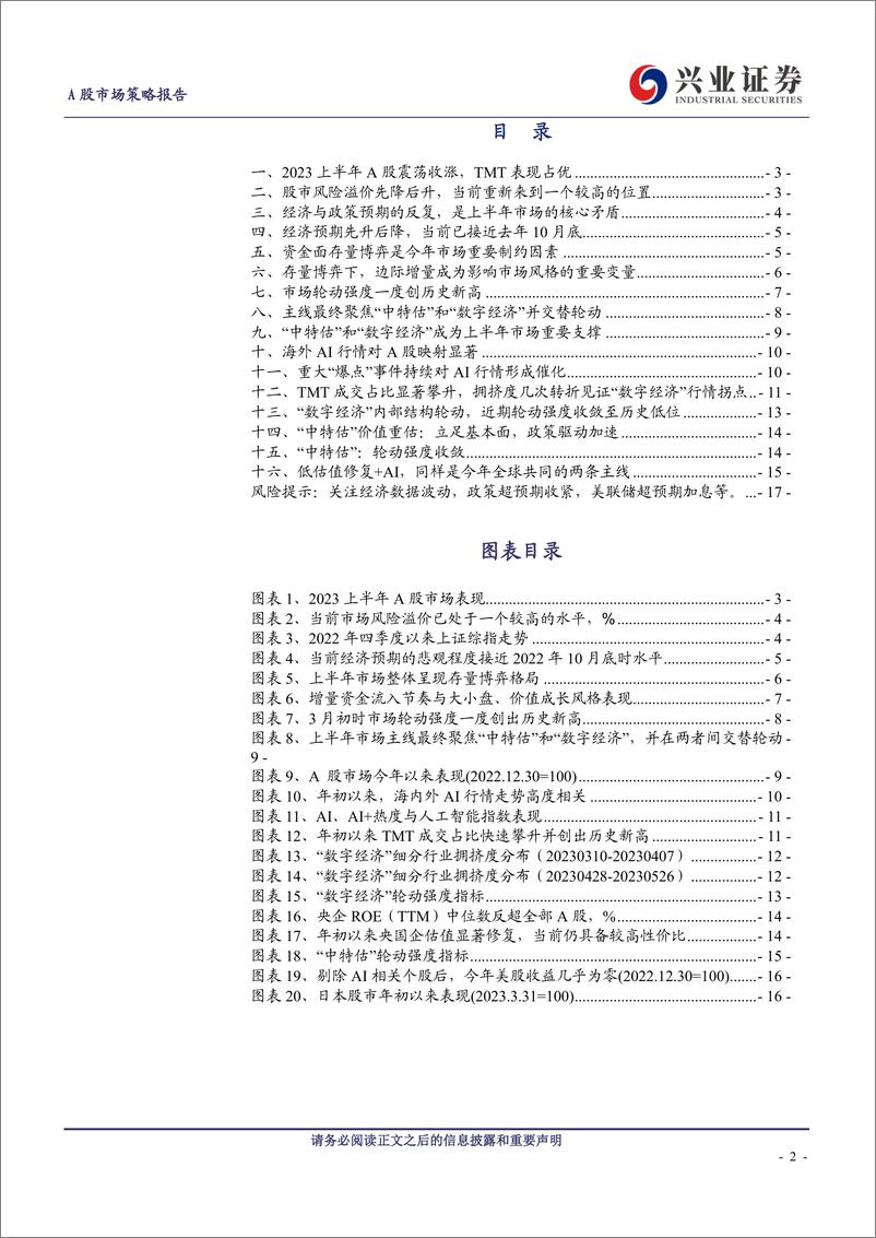 《二十张图回望上半年-20230707-兴业证券-18页》 - 第3页预览图