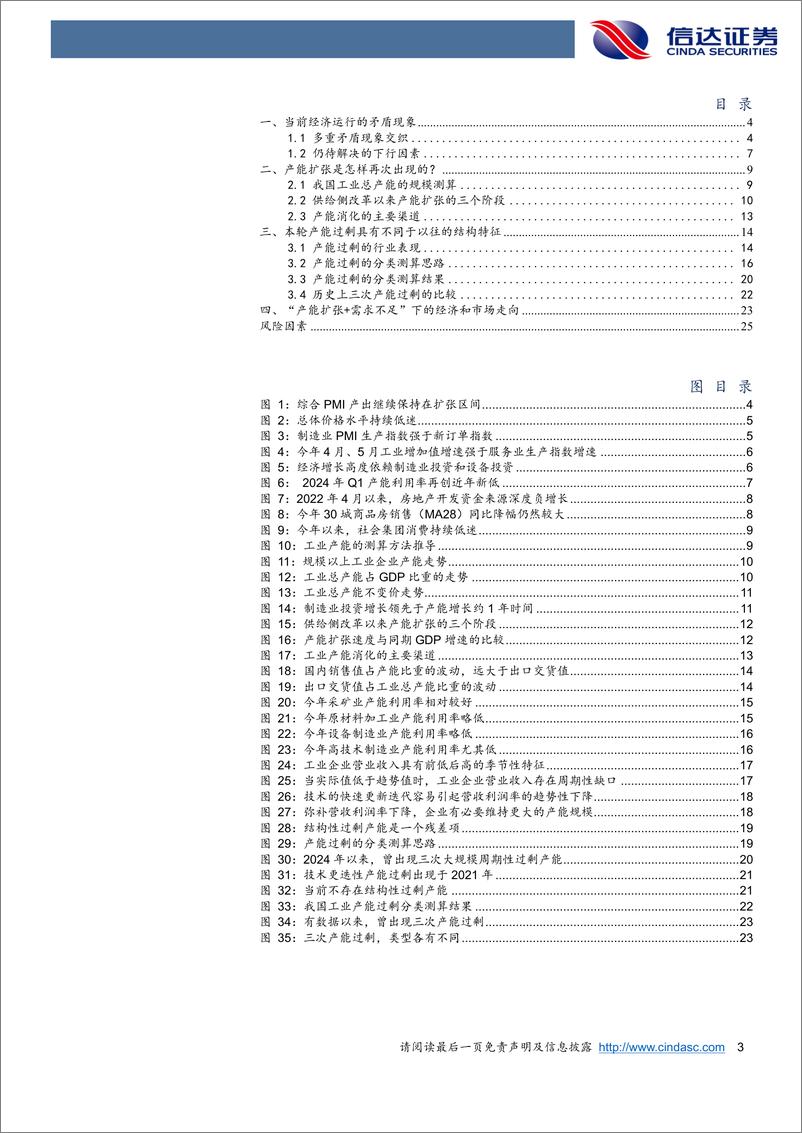 《2024年中期宏观展望：产能扩张遇上需求不足-240620-信达证券-28页》 - 第3页预览图