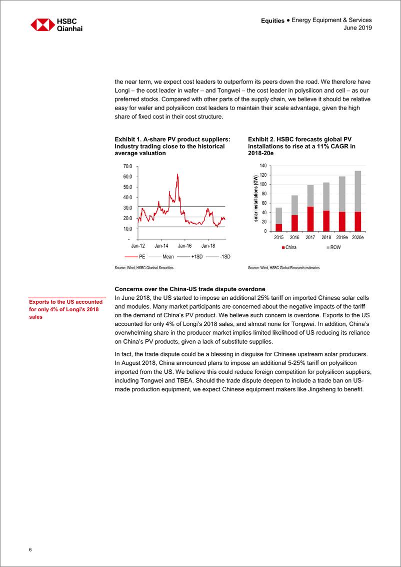 《汇丰银行-中国-能源设备行业-中国太阳能设备：未来更新光明-2019.6-111页》 - 第8页预览图