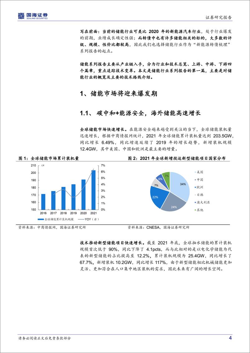 《新能源转债梳理系列：总览转债涉及的储能技术路线-20220821-国海证券-22页》 - 第5页预览图