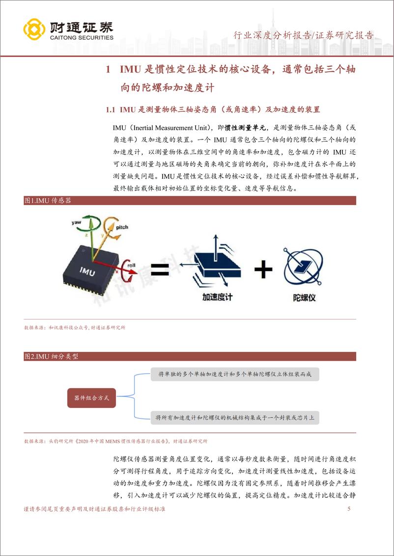 《IMU行业深度研究报告：新兴市场打开成长空间，国内企业或迎来机遇期-20230823-财通证券-29页》 - 第6页预览图