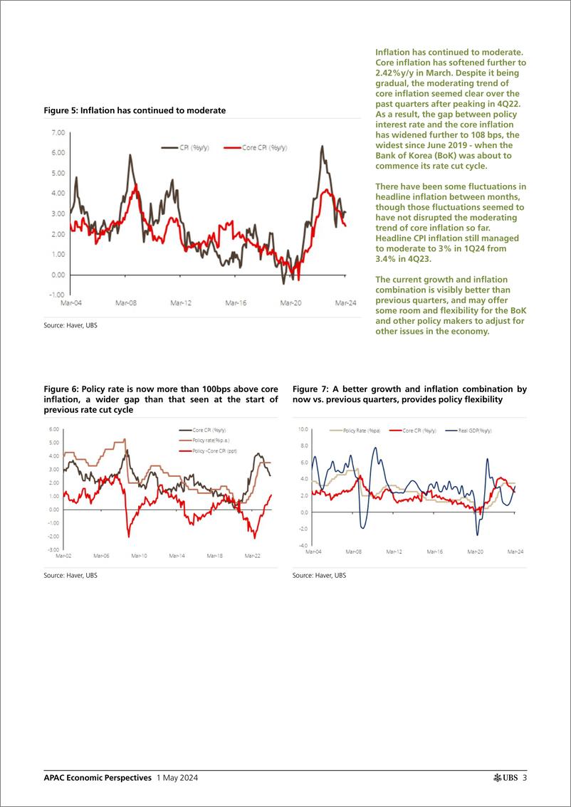 《UBS Economics-APAC Economic Perspectives _Korea Growth improvement vs. Re...-107933895》 - 第3页预览图