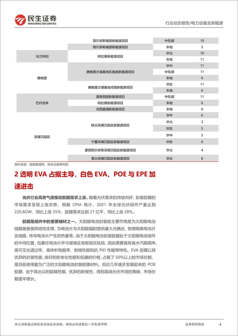 《EVA行业动态报告：光伏景气度高涨，EVA供需持续紧张-20220818-民生证券-15页》 - 第5页预览图