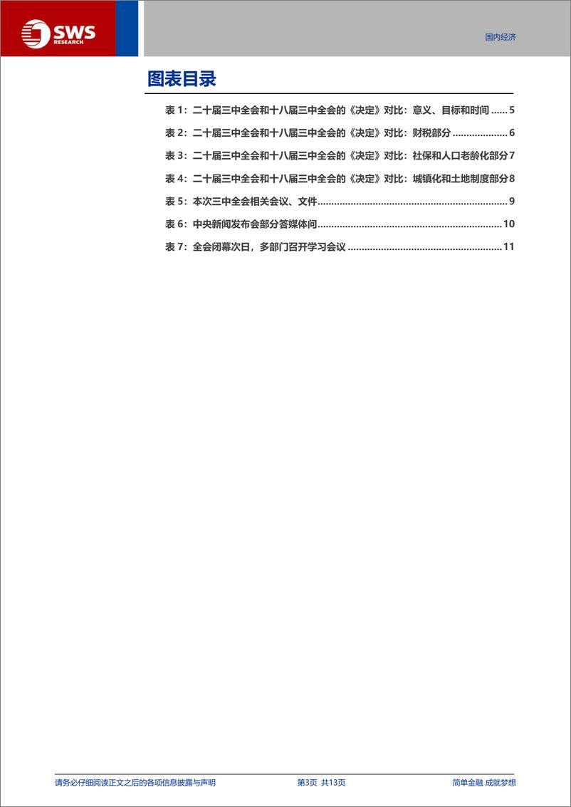 《中共中央关于进一步全面深化改革推进中国式现代化的决定》学习心得：改革该关注什么？-240722-申万宏源-13页 - 第3页预览图