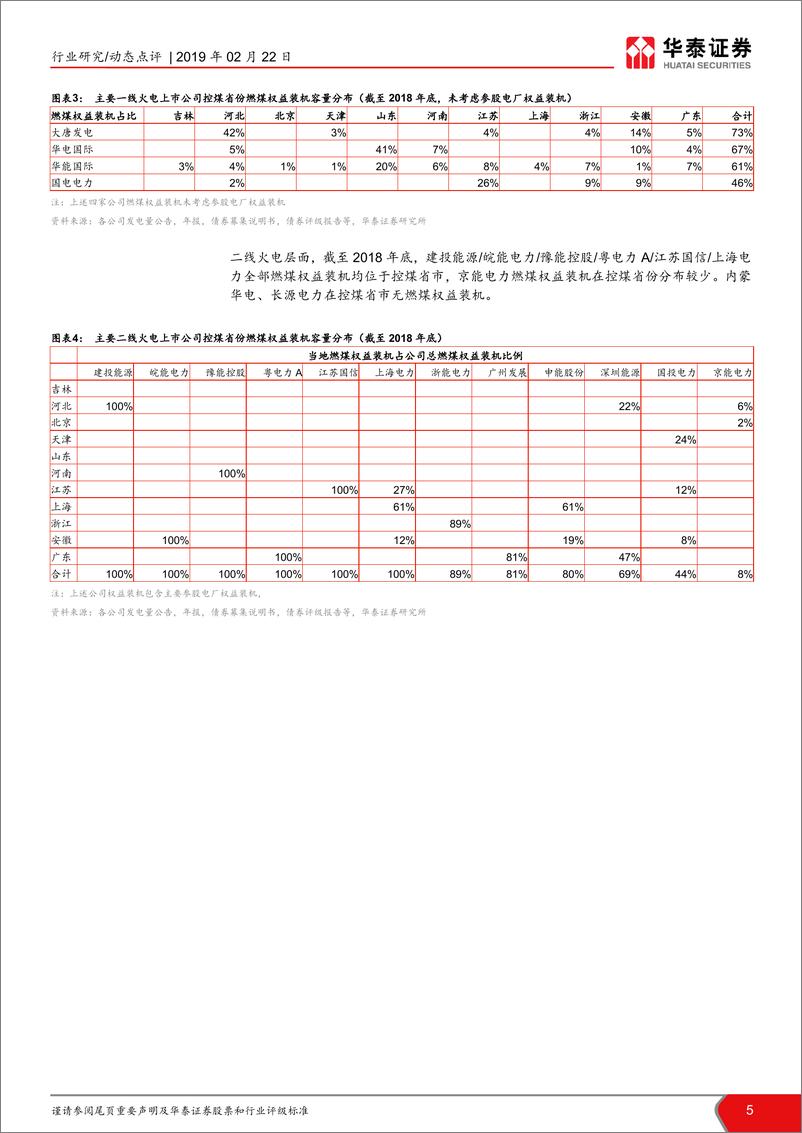 《公用事业行业当前时点我们如何看火电III：双控与电量大迁徙，煤电买哪里？-20190222-华泰证券-15页》 - 第6页预览图