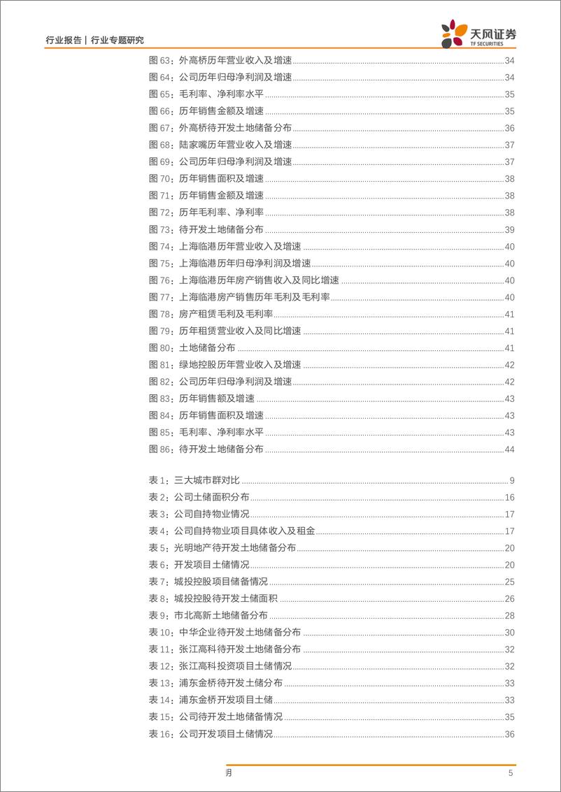 《房地产行业上海地产股迎三重利好：长三角一体化、自贸区、科创板-20190513-天风证券-47页》 - 第6页预览图