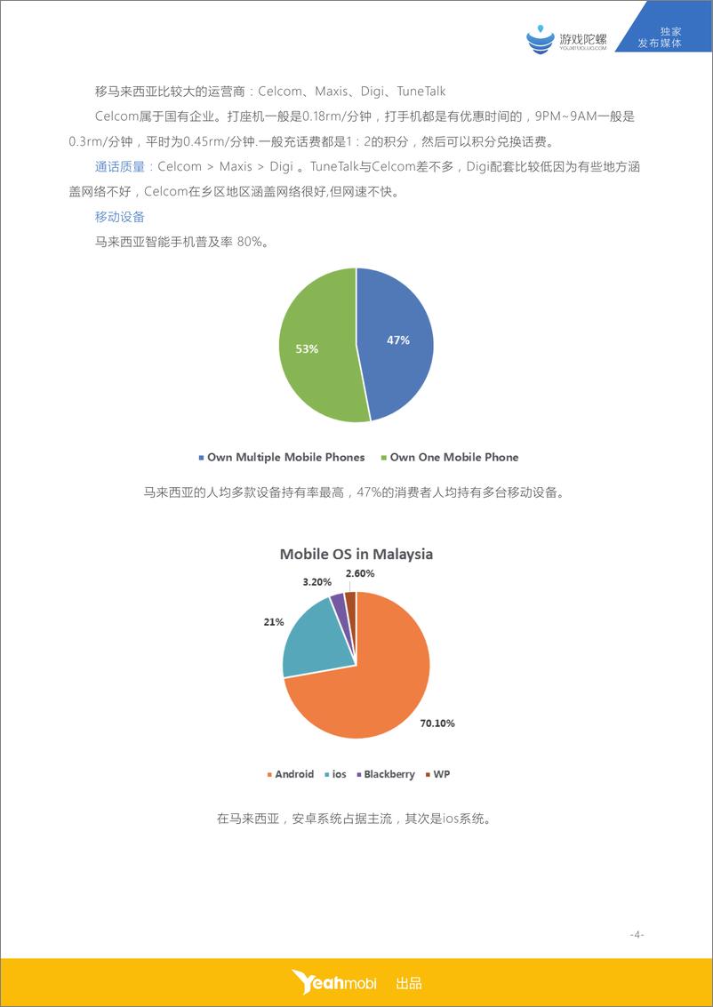 《全球移动互联网市场数据大揭密系列之（马来西亚篇）》 - 第6页预览图