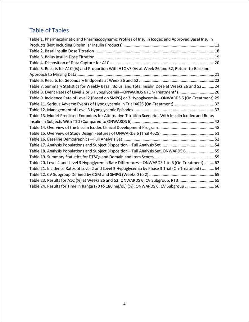 《内分泌和代谢药物咨询委员会：2024（依柯胰岛素）用于治疗成人糖尿病报告（英文版）》 - 第4页预览图