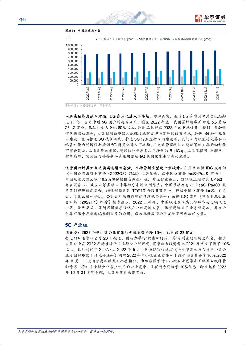 《科技行业专题研究：卫星发展提速；持续关注运营商板块-20230226-华泰证券-21页》 - 第5页预览图