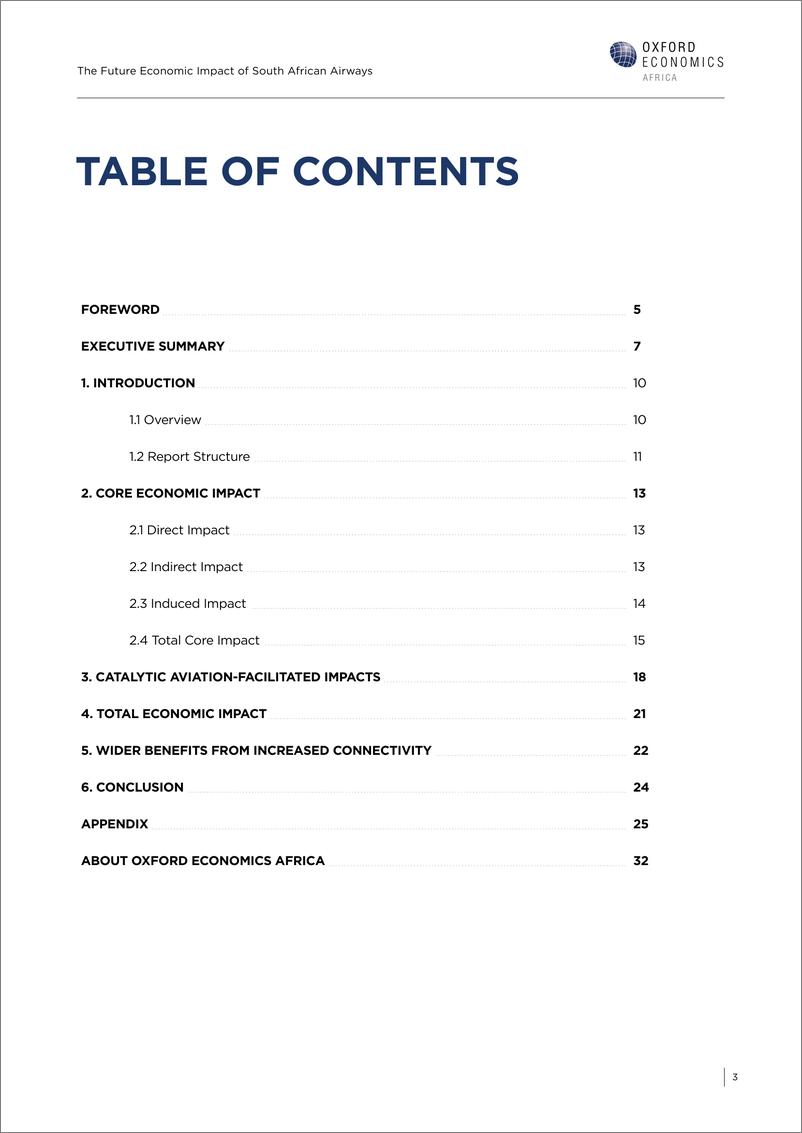 《牛津经济研究院-南非航空公司未来的经济影响（英）-2024-33页》 - 第3页预览图