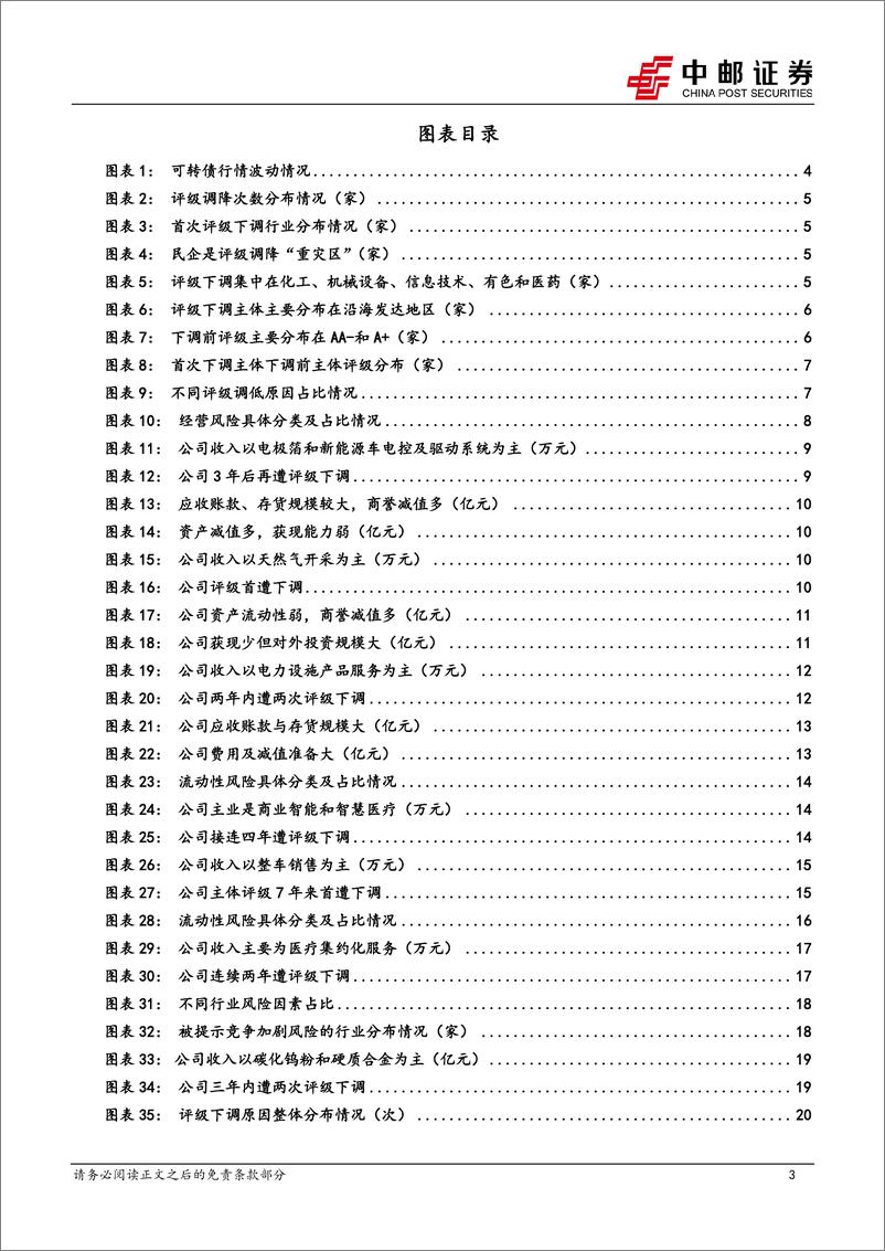 《固收专题：可转债评级调整全梳理-240805-中邮证券-23页》 - 第3页预览图