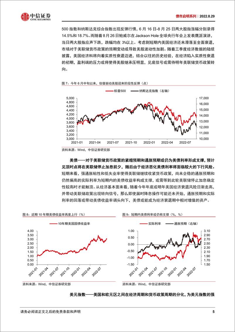 《债市启明系列：美联储鹰派不改，大类资产的拐点如何判断？-20220829-中信证券-34页》 - 第6页预览图