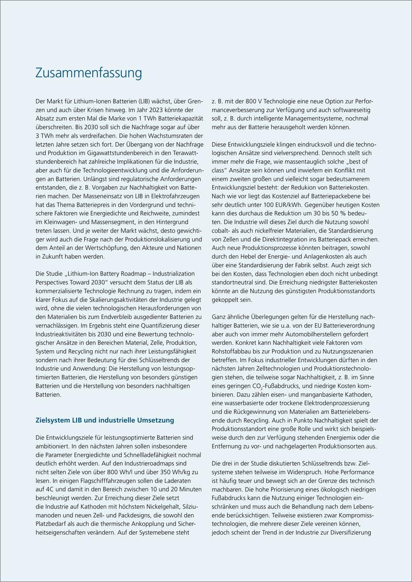 《锂离子电池路线图—2030年产业化前景（英文版）-Fraunhofer ISI》 - 第8页预览图
