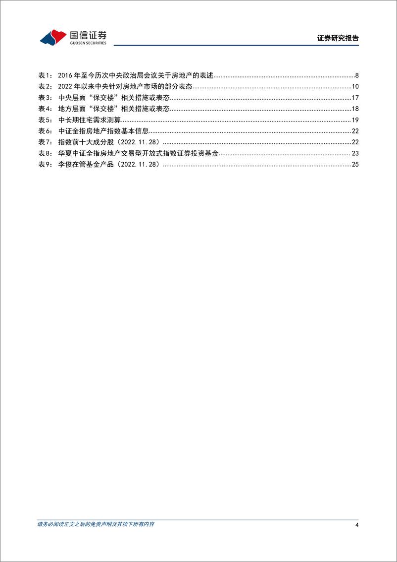 《房地产行业专题：华夏中证全指房地产ETF投资价值分析，把握政策历史性机遇，迎接房地产行业新生-20221130-国信证券-27页》 - 第5页预览图