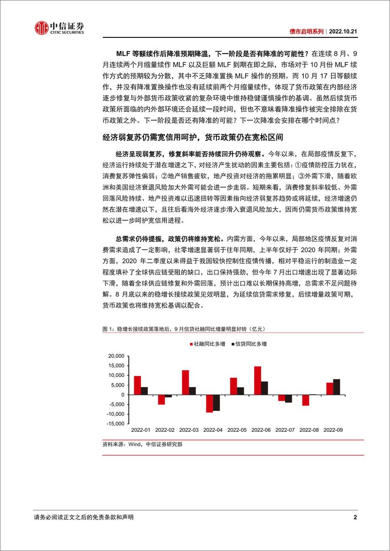 《债市启明系列：未来一个季度是否会有降准？-20221021-中信证券-34页》 - 第3页预览图