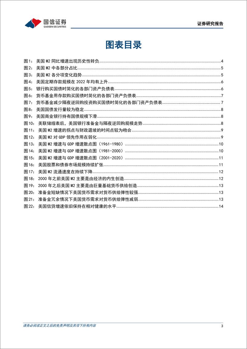 《美国经济增长专题研究：美国M2增速历史性转负，是否意味着经济衰退？-20230215-国信证券-16页》 - 第4页预览图