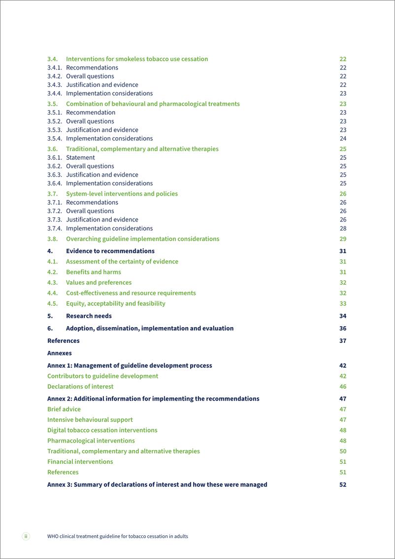 《WHO世界卫生组织：2024世界卫生组织成人戒烟临床治疗指南报告（英文版）》 - 第6页预览图