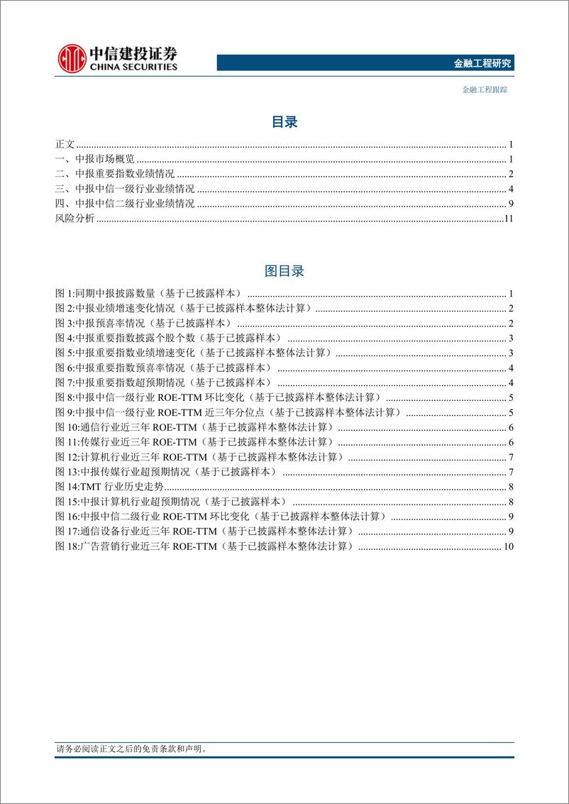 《2023年中报前瞻更新：中报披露进度38%，建议关注通信设备等结构性机会-20230726-中信建投-15页》 - 第3页预览图