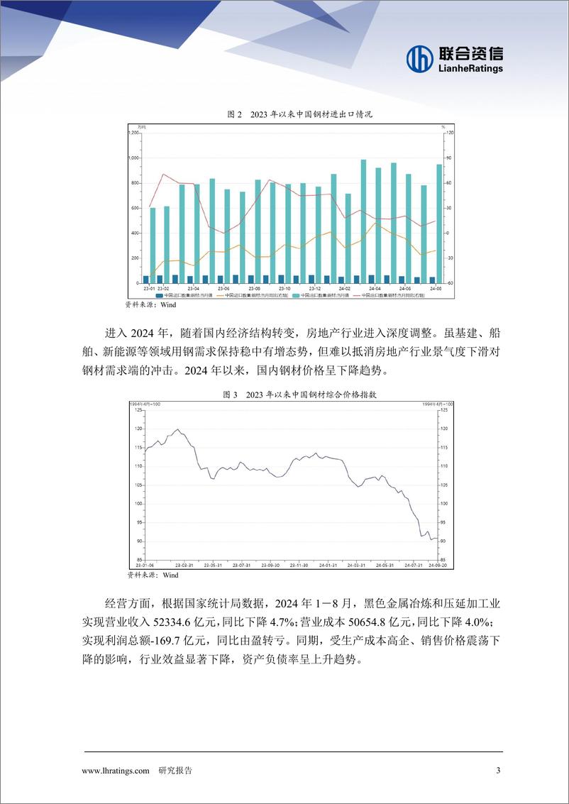 《2024年上半年钢铁行业信用风险总结与展望》 - 第3页预览图