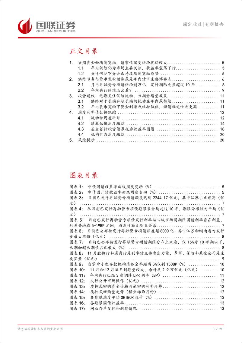 《固定收益专题报告：债市供给与降准博弈交织扰动-241124-国联证券-22页》 - 第4页预览图