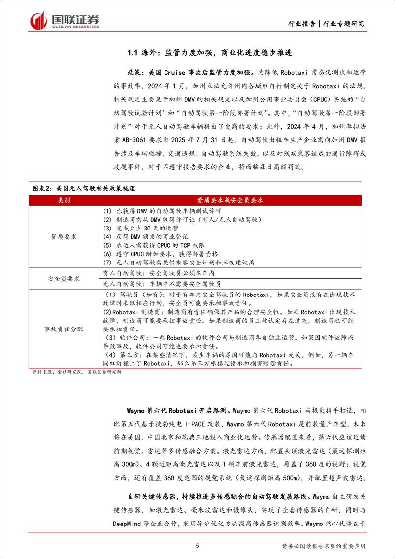 《汽车行业_Robotaxi核心问题三问三答》 - 第5页预览图