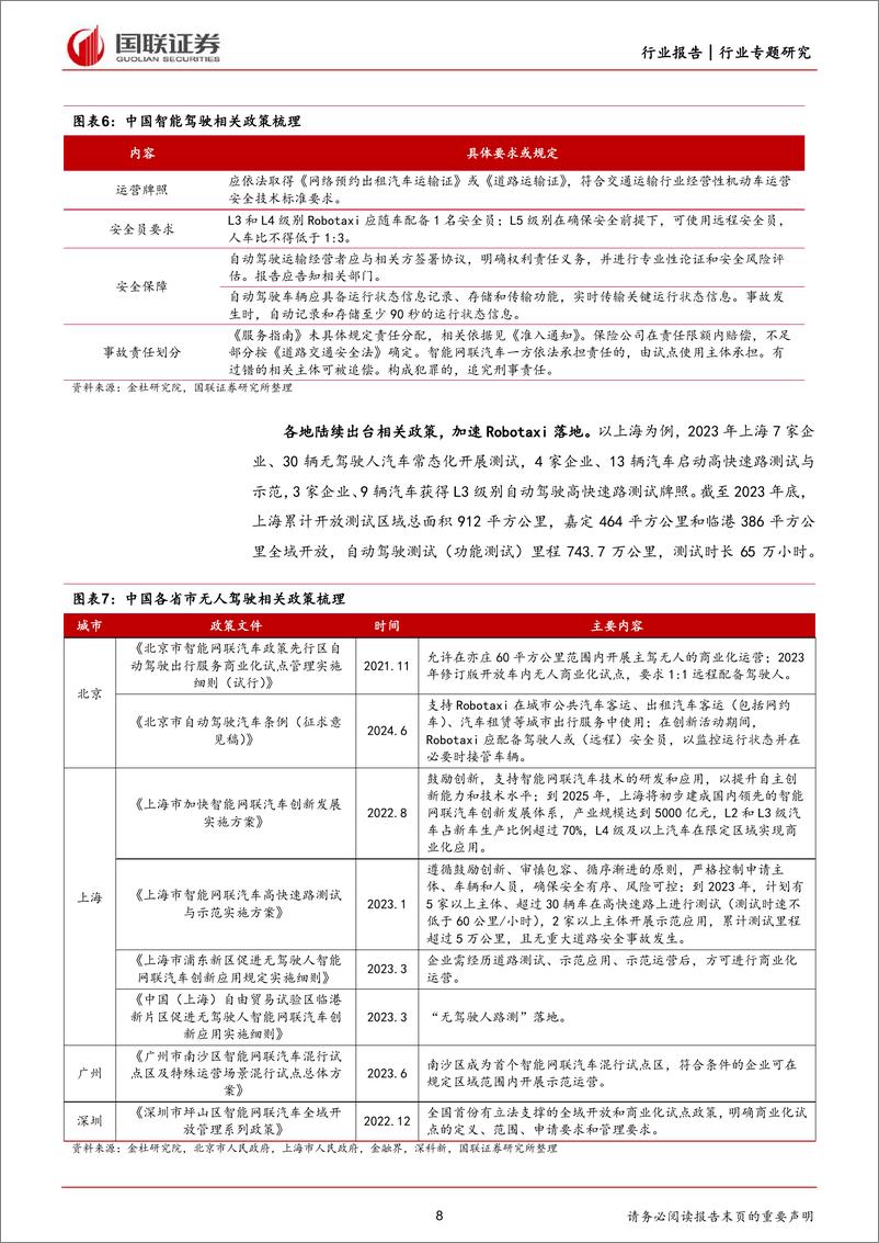 《汽车行业_Robotaxi核心问题三问三答》 - 第8页预览图