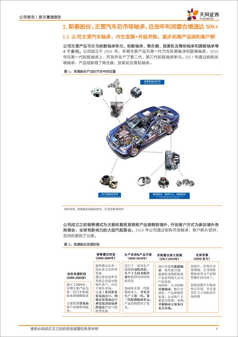 《斯菱股份-301550.SZ-汽车后市场稳健增长，机器人贡献估值弹性-20240612-天风证券-14页》 - 第4页预览图