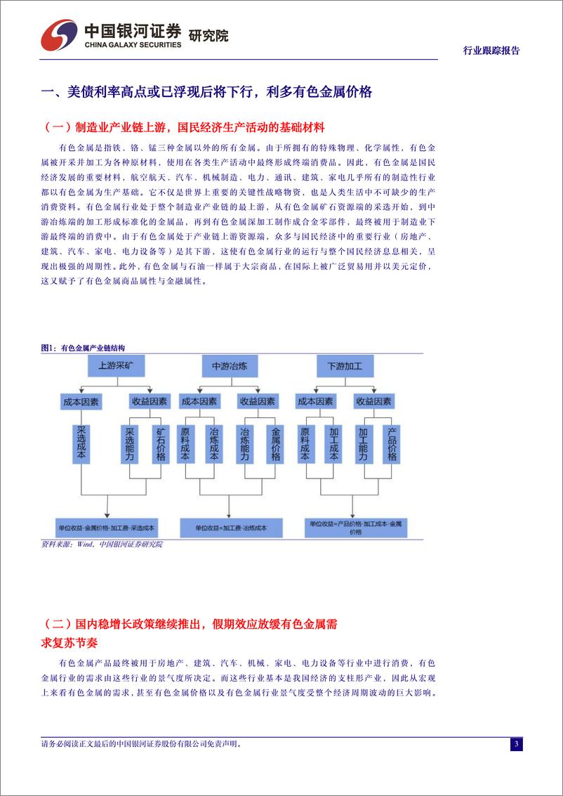 《有色金属行业10月行业动态报告：美联储接近加息终点利多黄金，云南电解铝减产铝价存上行动力-20231103-银河证券-26页》 - 第4页预览图