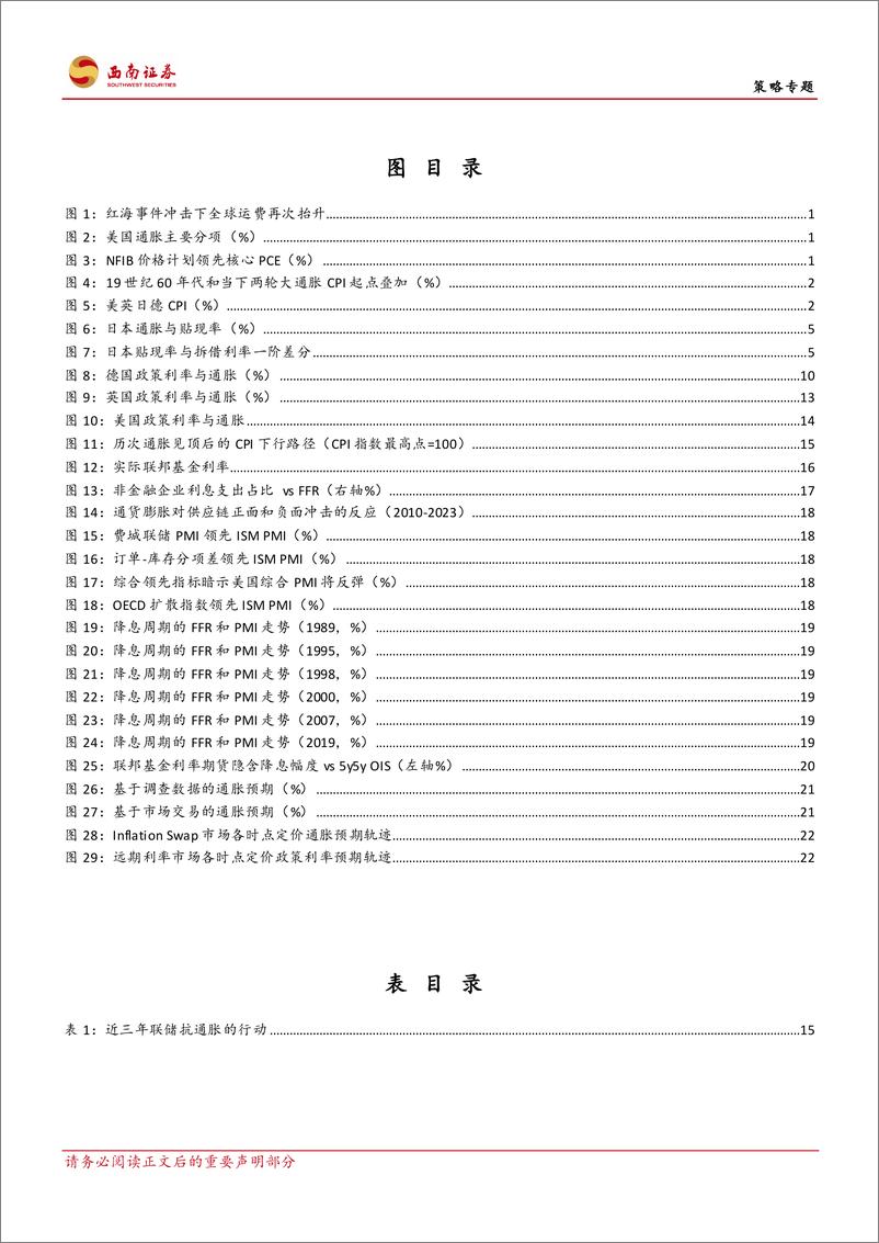 《关于二次通胀：从70-80年代日德vs英美的通胀观点差异谈起-240311-西南证券-29页》 - 第3页预览图