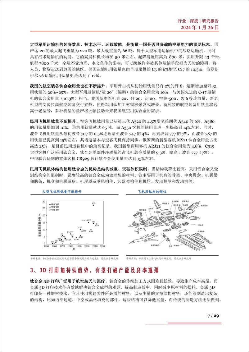 《钛合金行业深度：行业现状、发展趋势、产业链及相关企业深度梳理》 - 第7页预览图