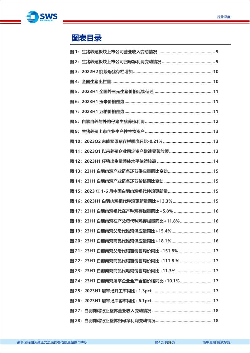 《农林牧渔行业2023年中报回顾暨下半年投资策略：畜禽景气分化，白鸡率先回暖-20230913-申万宏源-39页》 - 第5页预览图