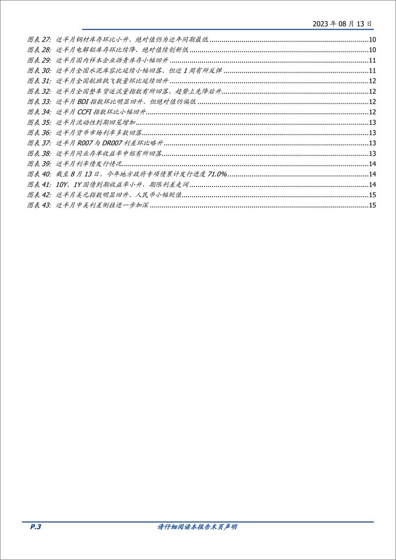 《高频半月观：政策到了加快落地的关口-20230813-国盛证券-16页》 - 第4页预览图